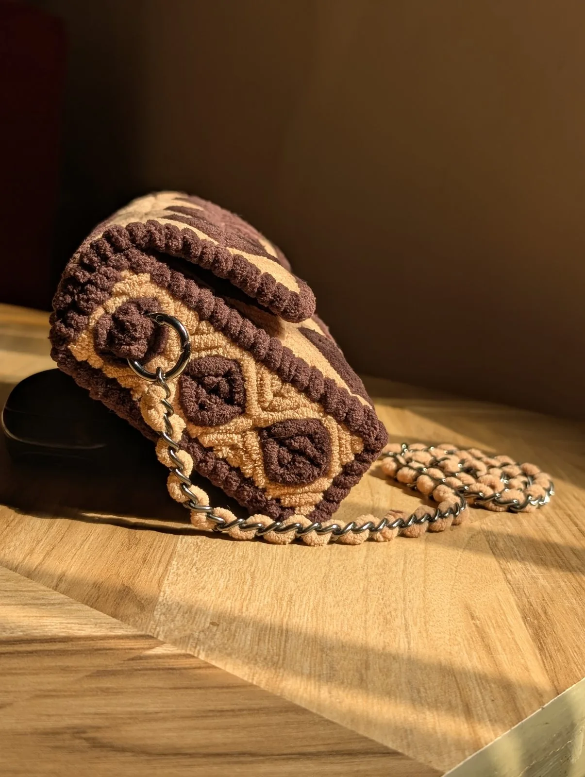Handmade crochet bag